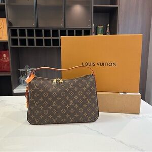 Louis Vuitton Classic Brown Monogram Shoulder Bag